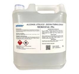 ALCOHOL WINKLER 70% DESNATURALIZADO 1L